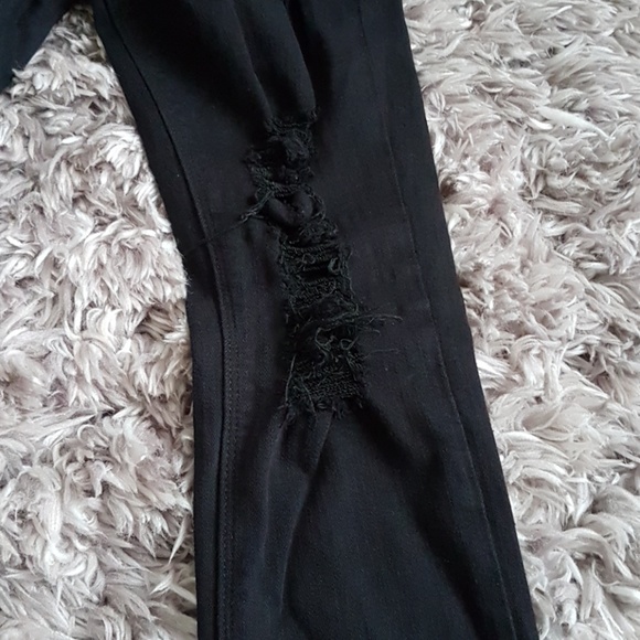 Express mid rise jean legging size 00 - Picture 4 of 7